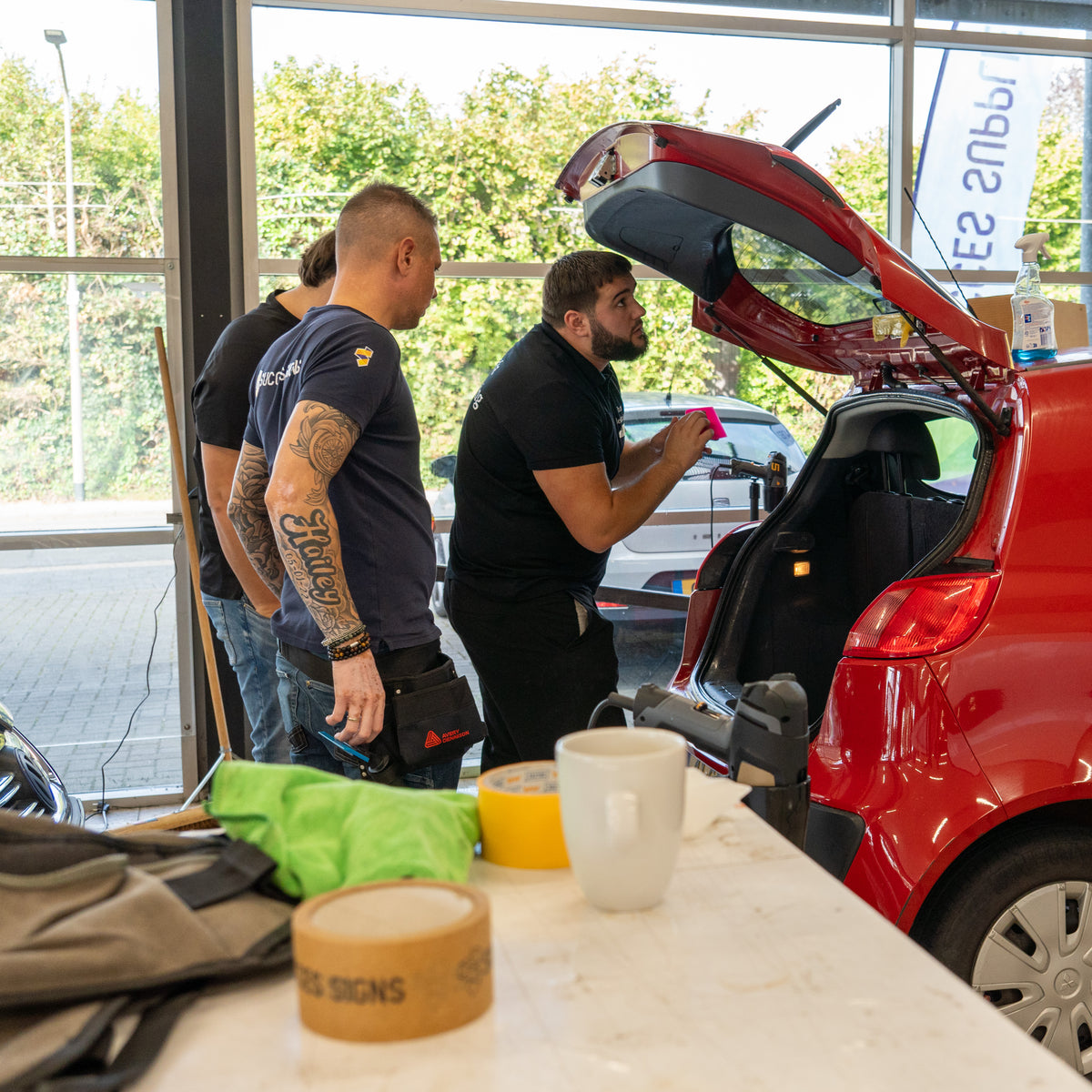 Window Tint Training – basis autoruiten tinten
