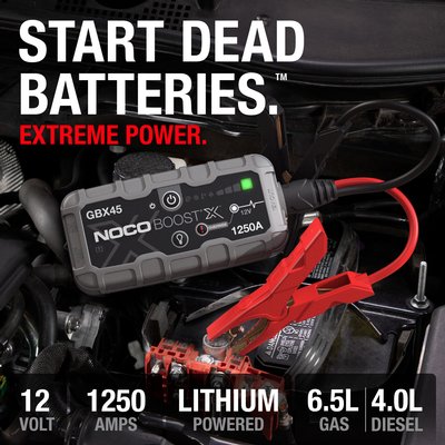 Noco Boost X lithium jump starter GBX45 1250A