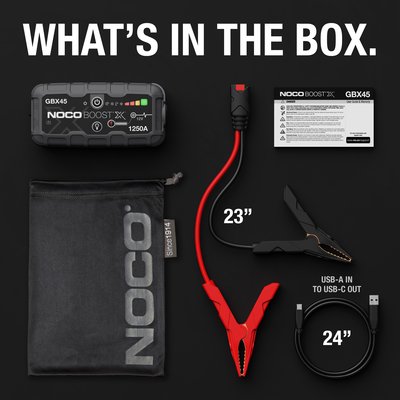 Noco Boost X lithium jump starter GBX45 1250A