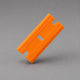 Dubbelzijdige Plastic Razor Blades Oranje 100-stuks
